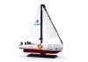Sluban Model Bricks építőkészlet M38-B1190 Speedboat Rodeo Vitorláshajó 260 db