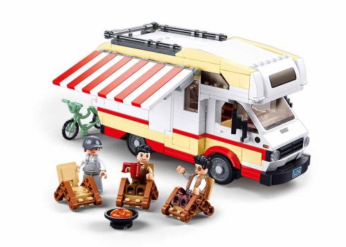 Sluban Model Bricks építőkészlet M38-B1193 TS-3 lakóautó 1:35 méretben 506 db