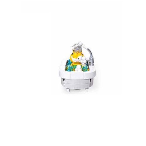 Sluban építőkészlet Builder M38-B1221C Garfield habfürdőben 100 db