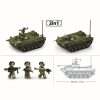 Sluban Model Bricks építőkészlet M38-B1250 Tank BMD-2S 1:35 méretben 530 db