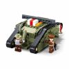 Sluban Army építőkészlet WWII M38-B1296 Mark V tank 516 db