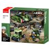 Sluban Army építőkészlet WWII M38-B1296 Mark V tank 516 db