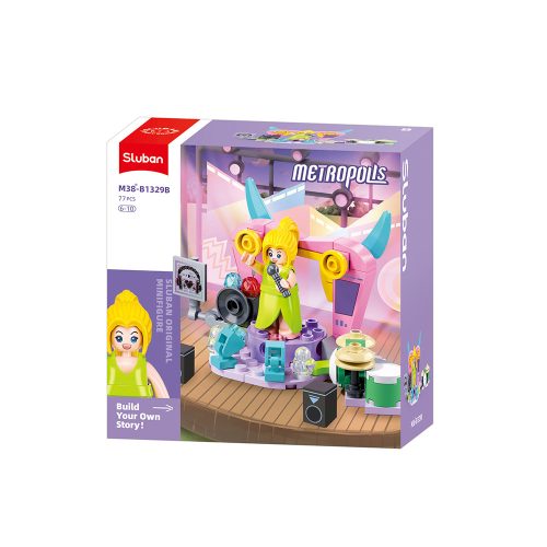 Sluban Metropolis M38-B1329B Színpad 77 db