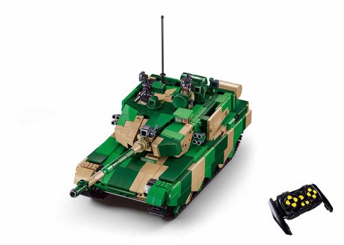 Sluban Power Bricks M38-B7071 R/C ZTZ-99AS Tank na diaÄ¾kovÃ© ovlÃ¡danie