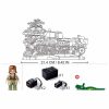 Sluban Power Bricks M38-B7072 R/C T34/76 (1942) Tank na diaÄ¾kovÃ© ovlÃ¡danie