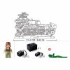 Sluban Power Bricks építőkészlet Távirányítós R/C T34/76 (1942) Tank M38-B7072 837 db