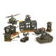 Sluban Army építőkészlet M38-B7100 katonai főhadiszállás 1086 db