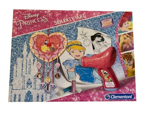Disney Princess hercegnős csillámos kreatív készlet Clementoni