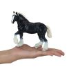 Mojo figura Clydesdale fekete ló