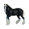 Mojo figura Clydesdale fekete ló