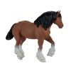 Mojo figura Clydesdale barna ló