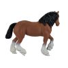 Mojo figura Clydesdale barna ló