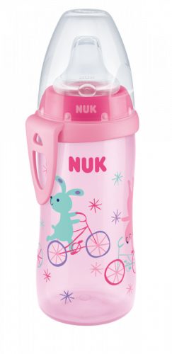 NUK FC Láhev Active Cup 300ml růžová