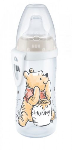 NUK FC Láhev Active Cup DISNEY-Medvídek Pú 300ml béžová