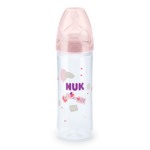 NUK First Choice Plus New Classic cumisüveg 250ml rózsaszín 1db