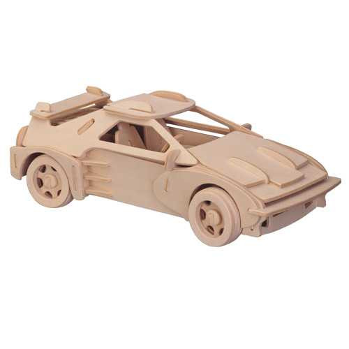 Woodcraft Drevené 3D puzzle Ferrari veľké