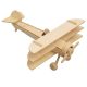 Woodcraft Drevené 3D puzzle Trojplošník P074