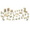 Woodcraft Drevené 3D puzzle Set nábytku