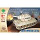 Woodcraft Drevené 3D puzzle tank KV 2