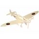 Woodcraft Drevené 3D puzzle spitfire