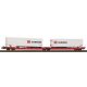 Piko Kontajnerový vagón T3000e s 2 návesmi DB Schenker DB AG VI - 24626