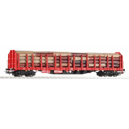 Piko Farönkszállító rakoncás pőrekocsi, Roos-t642, DB AG V, 2. pályaszám 54339 H0 1:87 méretarány