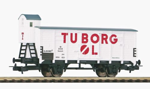 Piko Krytý vagón G02 s kabínou brzdára Tuborg DSB III - 54619