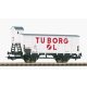 Piko Krytý vagón G02 s kabínou brzdára Tuborg DSB III - 54619