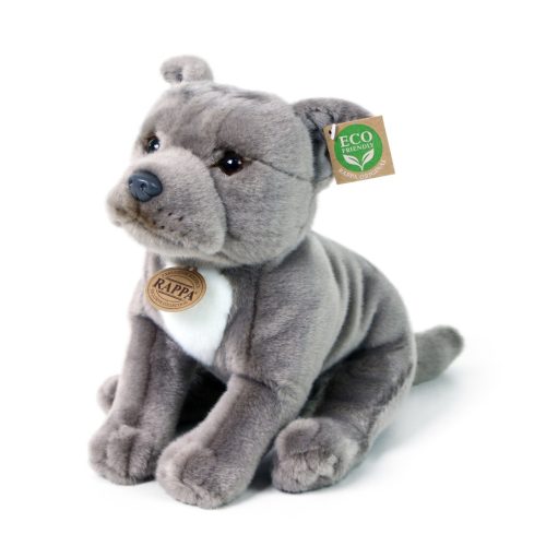 Rappa plüss Staffordshire bullterrier kutya 30cm ECO-FRIENDLY