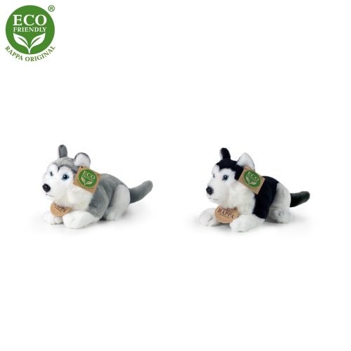 Rappa Husky plyšový pes 17 cm ECO-FRIENDLY