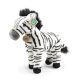 Rappa plüss zebra álló 30cm ECO-FRIENDLY