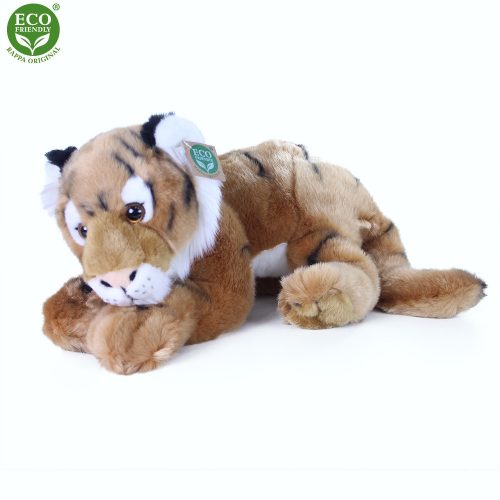 Rappa Plyšový tiger ležiaci 36 cm ECO-FRIENDLY