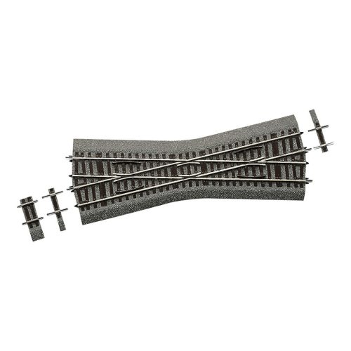 Roco Line Gumiágyazatos keresztezés 15°, K 15 - 42596 H0 1:87 méretarány