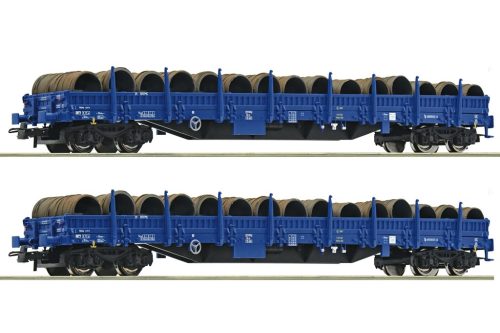 Roco ada 2 ks klanicových vagónov s nákladom PKP Cargo - 6600099