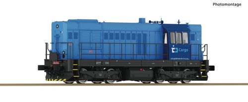 Roco Dízelmozdony, Rh 742 171-2, CD Cargo VI, hangdekóderrel 7310004 H0 1:87 méretarány