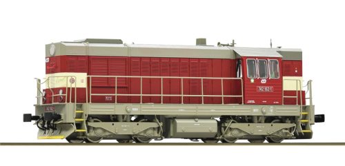 Roco Dízelmozdony, Rh 742 162-1, CD V, hangdekóderrel 7310014 H0 1:87 méretarány