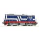Roco dízelmozdony Rh 742 007-8, CD V-VI, hangdekóderrel - 7310063 H0 1:87 méretarány