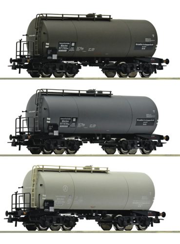 Roco Tartálykocsi készlet, DRG II 76015 H0 1:87 méretarány