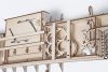 Ugears 3D drevené mechanické puzzle Železničné nástupište