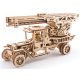 Ugears 3D drevené mechanické puzzle UGM-11 Nákladiak s požiarnym rebríkom