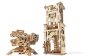 Ugears 3D drevené mechanické puzzle Archballista - Tower