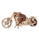 Ugears 3D drevené mechanické puzzle VM-02 Motorka (chopper)