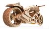 Ugears 3D drevené mechanické puzzle VM-02 Motorka (chopper)