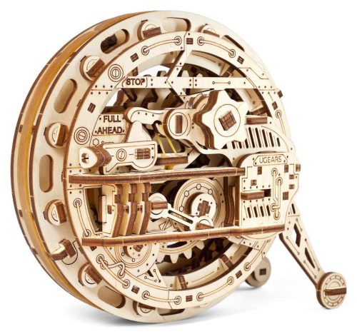 Ugears 3D drevené mechanické puzzle Jednokolka (Monowheel)