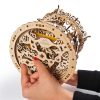 Ugears 3D drevené mechanické puzzle Kolotoč