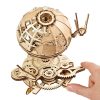 Ugears 3D drevené mechanické puzzle Globus