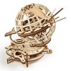 Ugears 3D drevené mechanické puzzle Globus