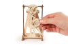 Ugears 3D drevené mechanické puzzle STEM výukové kyvadlo