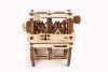 Ugears 3D drevené mechanické puzzle STEM výuková prevodovka