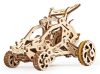 Ugears 3D drevené mechanické puzzle Mini bugina